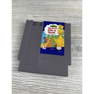 Sesame Street: Big Bird's Hide & And Speak - Nintendo NES Game  Tested